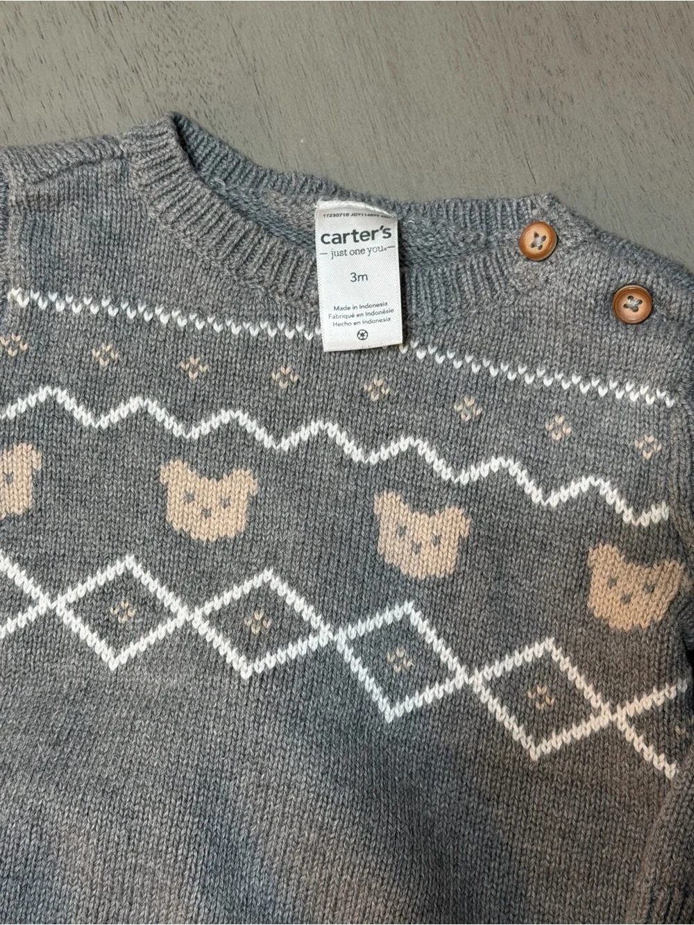 Carters cozy knit